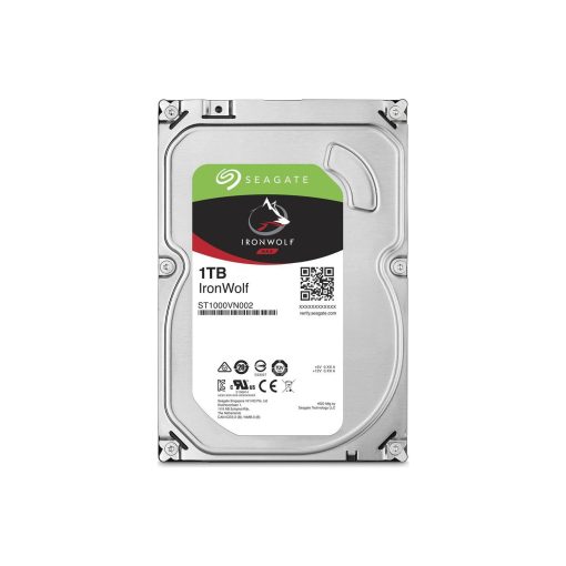 Seagate IronWolf NAS HDD 1TB 3.5" 5900RPM 64MB Cache Sata 3 Sabit Disk ST1000VN002