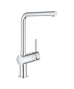 Grohe Minta – Tek Kollu Lavabo Bataryası (Esnek Bağlantı Hortumları