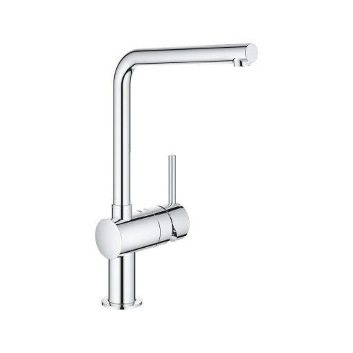 Grohe Minta – Tek Kollu Lavabo Bataryası (Esnek Bağlantı Hortumları