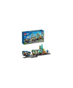 LEGO® City Tren İstasyonu 60335-7 Yaş ve Üzeri Çocuklar için Demiryolu Kamyonu