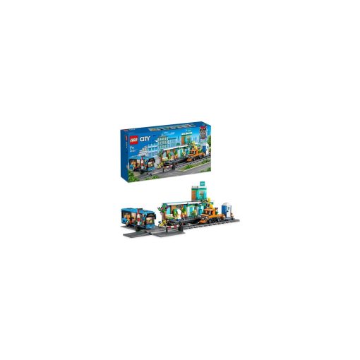 LEGO® City Tren İstasyonu 60335-7 Yaş ve Üzeri Çocuklar için Demiryolu Kamyonu