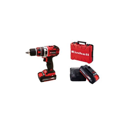 Einhell Te-Cd 18/50 Li-I Bl  Kömürsüz Darbeli Matkap - 18V 2AH Çift Akülü Set