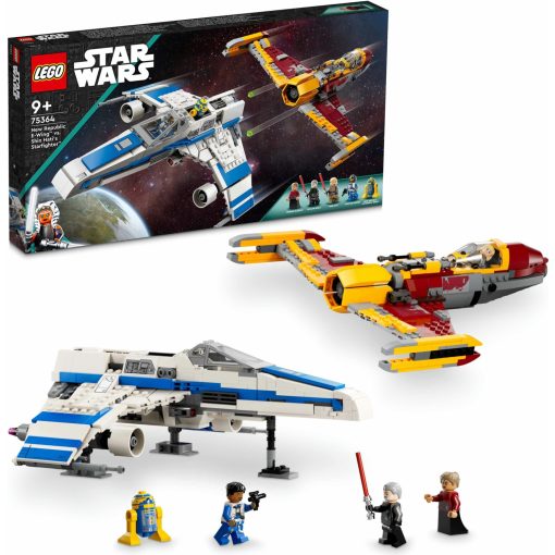 LEGO Star Wars:Ahsoka Yeni Republic E-Wing™Shin Hati’nin Starfighter™’ına Karşı 75364 - 9 Yaş ve Üzeri Star Wars Hayranı Çocuklar için Üretici Oyuncak Yapım Seti (1056 Parça)