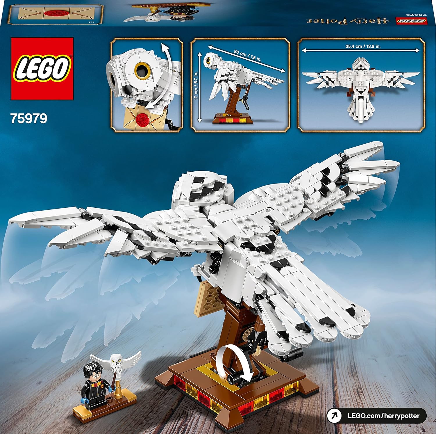 Lego Harry Potter 75979 Hedwig™ Baykuş Hedwig (630 Parça) - EnSonu