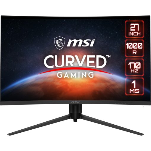 MSI 27 G271CQP E2 CURVED 1000R VA 2560x1440 (WQHD) 16:9 170HZ 1MS FREESYNC GAMING MONITOR