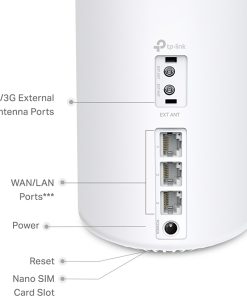 AX3000 Mbps Tüm Ev Mesh Wi-Fi 6 4G+ Router