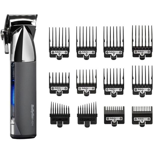 Babyliss E996E Super x Metal 10 Başlıklı Lityum Saç Kesme Makinesi