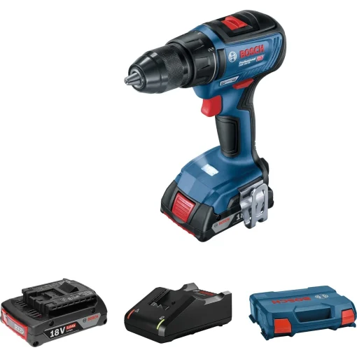 Bosch Gsr 18V-50 2.0 Ah Çift Akülü Professional Delme Vidalama