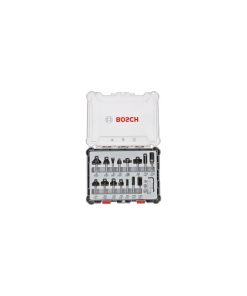 Bosch Karışık Freze Ucu Seti Şaftlı Profesyonel 8 mm 15'li