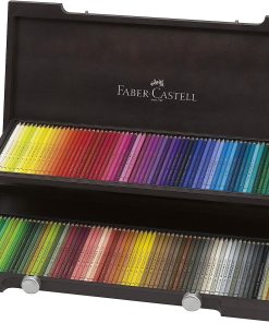 Faber-Castell Polychromos Kuru Boya Kalemi Ahşap Kutu 120 Renk