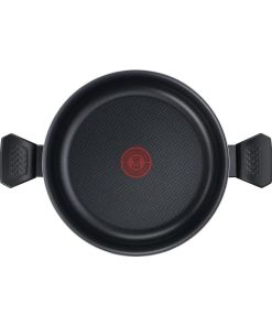 Tefal B56772 Titanyum 1X SimplyClean Kısa Tencere 28 cm - 2100118529