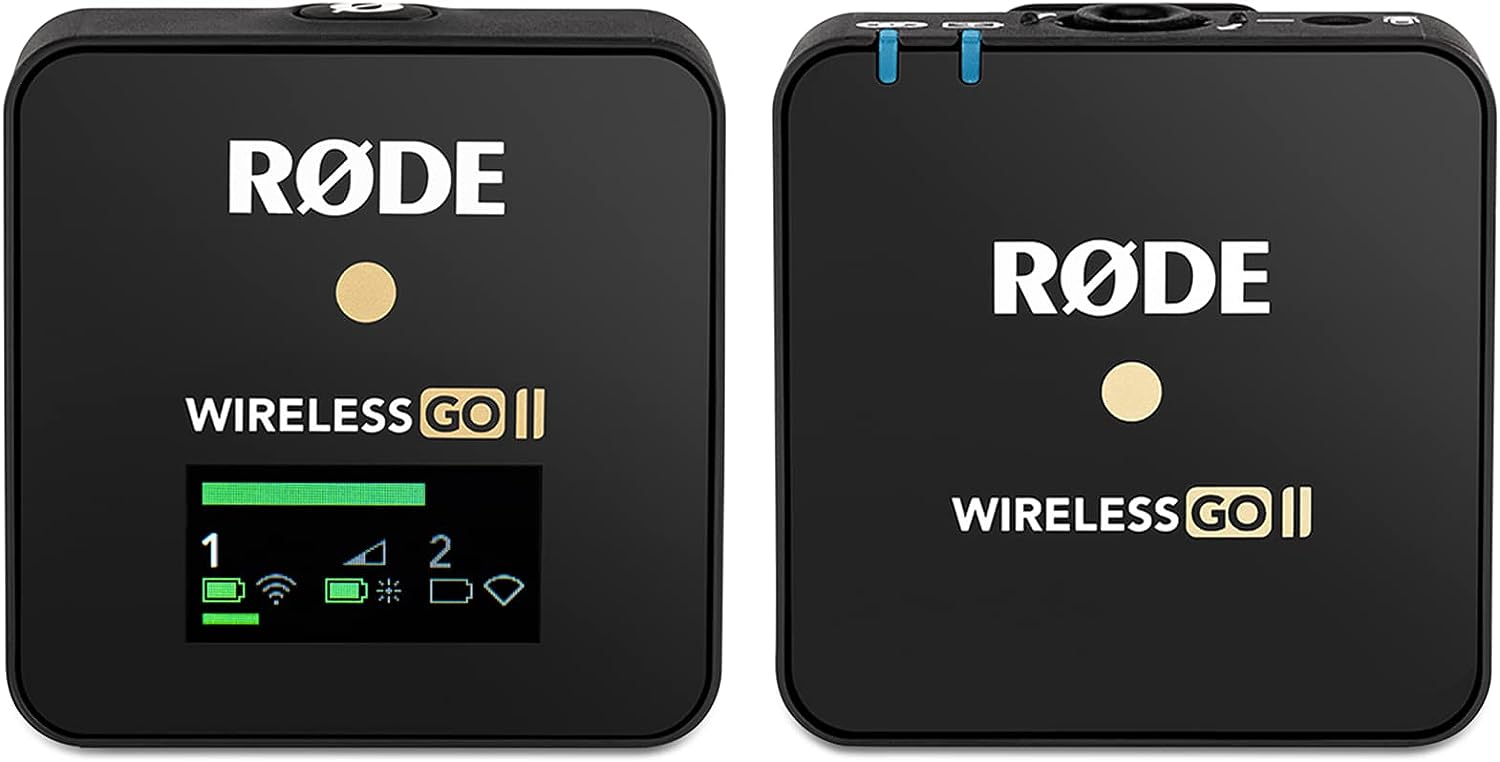 RDE Charge Case For Rode Wireless GO II - Rugged Charging Case With 2 Full Recharges