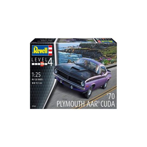 Revell Maket Araba 1970 Plymouth Cuda 07664