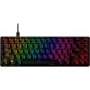 HyperX Alloy Origins 65 Red PBT Switch Mekanik US Oyuncu Klavye Siyah