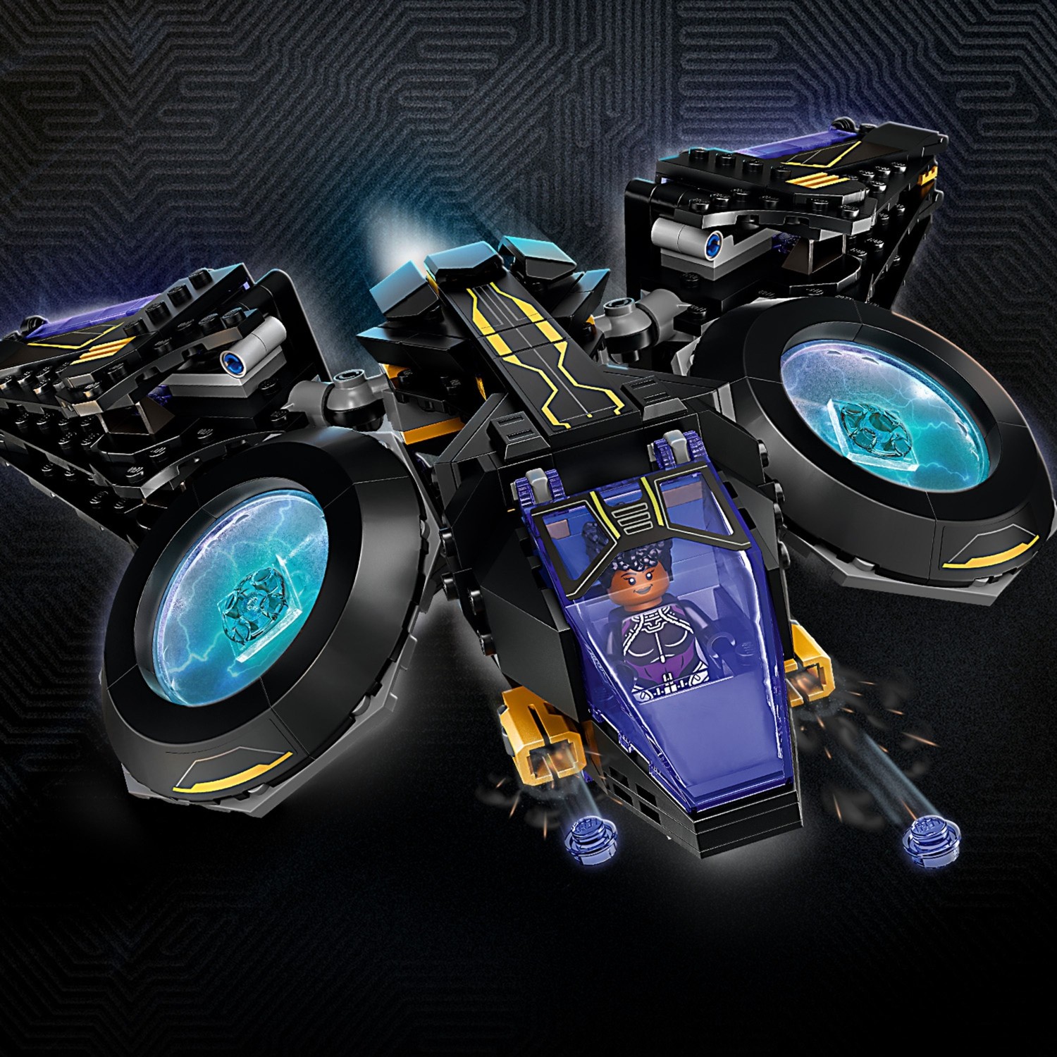 LEGO® Marvel Shuri'nin Güneş Kuşu 76211 - 8 Yaş ve Üzeri Çocuklar için Black Panther Gemisinin Oyuncak Yapım Seti (355 Parça) - Görsel 8