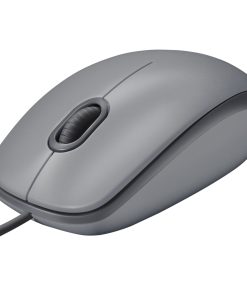 Logitech M110 Sessiz Tam Boyutlu Kablolu Usb-A Bağlantılı Optik Mouse - Gri