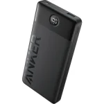 Anker 324 Power Bank - Taşınabilir Hızlı Şarj Cihazı - USB-C - 12W 2 Çıkışlı Hızlı Powerbank - Siyah A1237