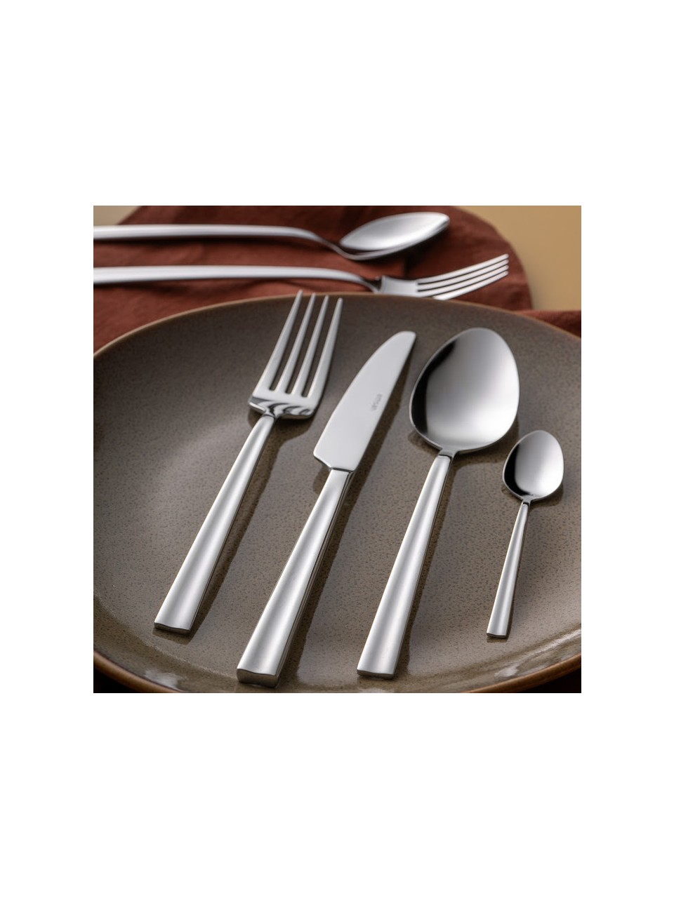 Emsan Çınar 72 Parça 12 Kişilik Kutulu Çatal Kaşık Bıçak Takımı - Görsel 4