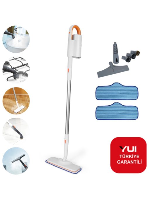 Yui Nv602 Çok Fonksiyonlu Buharlı Temizlik Makinesi - Buharlı Temizleyici (Yui Türkiye Garantili)