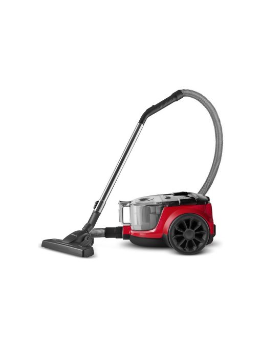 Karaca Vantuz Action Force X10 899 Watt Toz Torbasız Elektrikli Süpürge Cherry Red