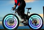 Renkli Bisiklet Tekerlek Jant LED Işıkları – Gece Sürüşleri Artık Daha Görünür! Dağ veya Yol Bisikleti için Uyumlu Yıldız