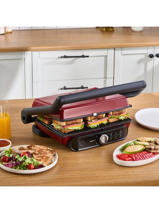 Karaca Gastro Grill Pro 2400W Izgara ve Tost Makinesi Kırmızı