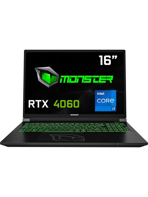Monster Tulpar T6 V3.1 Intel Core I7 13700HX 16 GB Ram 500 GB SSD 8 GB Rtx 4060 Freedos 16" Fhd 165 Hz Oyun Bilgisayarı