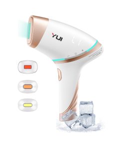Yui IPLV15 Pro Vücut -Yüz- Bikini Başlıklı Ağrısız Otomatik ve Manuel Atım Buz Lazer Epilasyon Cihazı