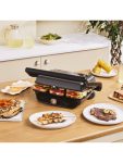 Karaca Gastro Grill Glass 2400W Tost ve Izgara Makinesi Walnut Brown 6 Dilim Kapasiteli