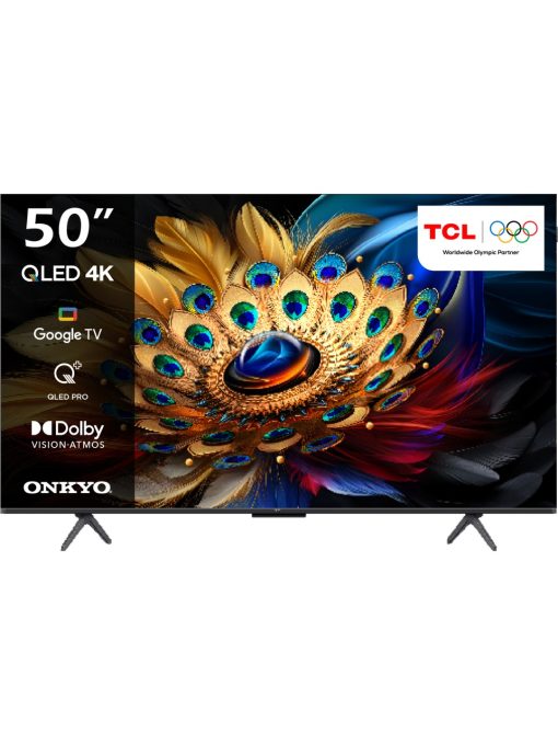 TCL 50C655 50'' 126 Ekran Uydu Alıcılı 4K Ultra HD Google QLED TV