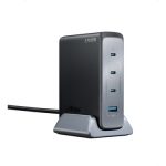 Anker Prime 749 240W 4 Port GaN Şarj Cihazı - USB-C Hızlı Telefon Tablet Macbook Masa Üstü Şarj Aleti + 240W Type-C Şarj Cihazı