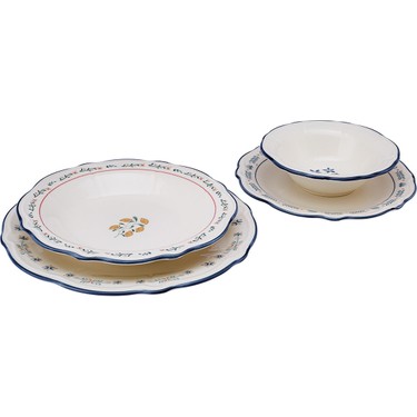 Emsan Farina Porselen 24 Parça 6 Kişilik Yemek Takımı - Görsel 8