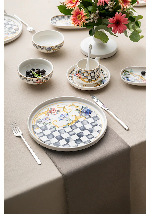 Emsan Victoria Porselen 32 Parça 6 Kişilik Kahvaltı Servis Takımı - Görsel 6