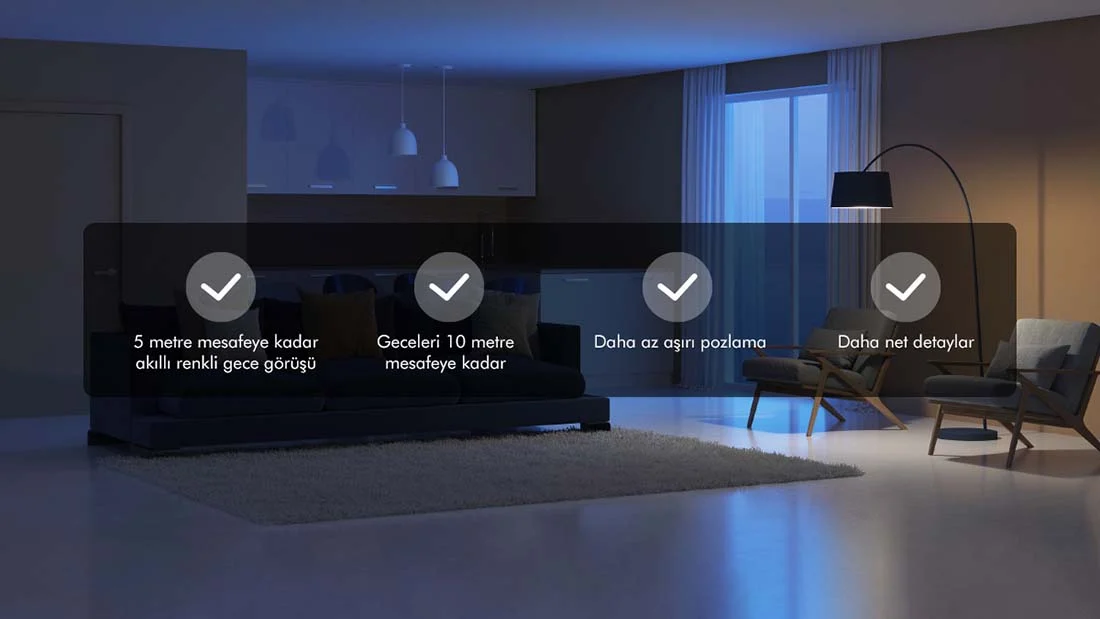 Ezviz CP1 Pro Full HD Gece Görüşlü IP Wi-Fi Güvenlik Kamerası - Görsel 3