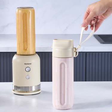 Homend Artfood 7025H Smoothie Blender Krem - Görsel 2