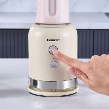 Homend Artfood 7025H Smoothie Blender Krem - Görsel 4