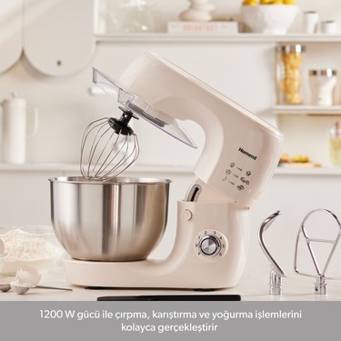 Homend Profashion 3082H Stand Mikser Krem 5.2 Litre - Görsel 2