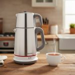 Homend Royaltea 1710H Inox Beyaz Çay Makinesi