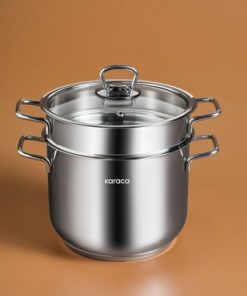 Karaca Mutfaksever 20 cm Derin Spagetti Tenceresi - 18/10 CrNi Paslanmaz Çelik