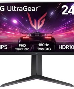 LG 24” Ultragear 24GS65F-B 1ms (Gtg) 180Hz (Hdmı+Display) Amd Freesync + G-Sync HDR10 IPS Panel Fhd Pivot Gaming Monitör