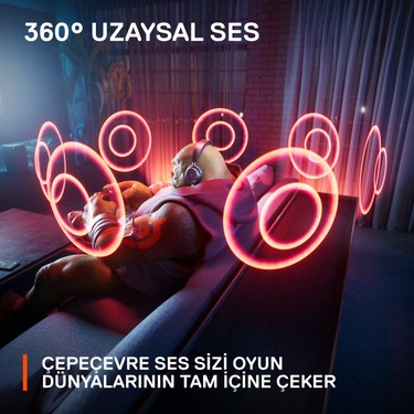 SteelSeries Arctis Nova 7p Kablosuz Playstation Konsol Kulaklığı - Görsel 5