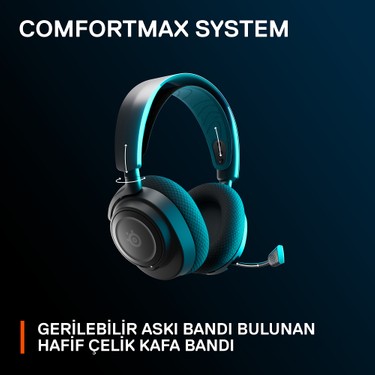 SteelSeries Arctis Nova 7p Kablosuz Playstation Konsol Kulaklığı - Görsel 9