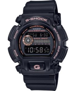 Casio G-Shock DW-9052GBX-1A4DR Erkek Kol Saati Dijital Fonksiyonlar Siyah Plastik Kasa 20 Bar Suya Dayanıklı