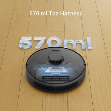 Dreame D9 Max Gen 2 Robot Süpürge Siyah - Görsel 4