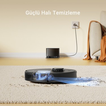 Dreame D9 Max Gen 2 Robot Süpürge Siyah - Görsel 5