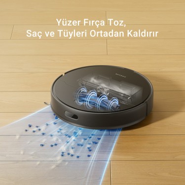 Dreame D9 Max Gen 2 Robot Süpürge Siyah - Görsel 6