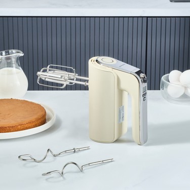 Homend Artfood El Mikseri 350 Watt Güçlü Performanslı Krem Renkli 2 Kademeli Hız Ayarı 2025h - Görsel 4
