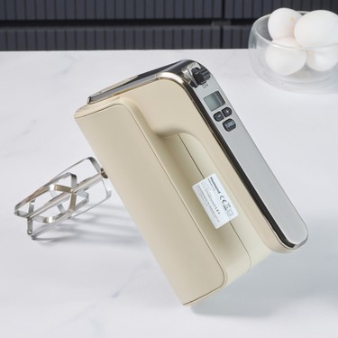 Homend Artfood El Mikseri 350 Watt Güçlü Performanslı Krem Renkli 2 Kademeli Hız Ayarı 2025h - Görsel 5