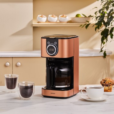 Karaca Series 2303 Inox Filtre Kahve Makinesi Bronze Ke-km2303