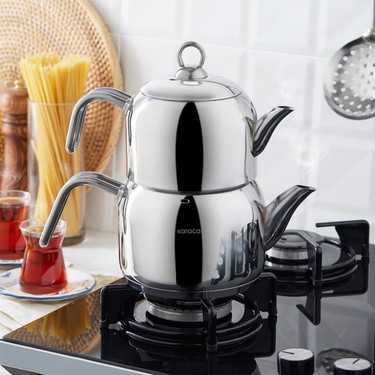 Karaca Urban İndüksiyon Tabanlı Midi Çaydanlık Takımı